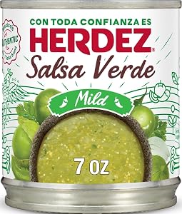 Herdez Salsa Verde, Mild, 7 oz