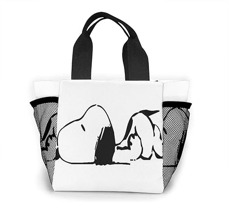 Amazon Co Jp スヌーピー ランチバッグ お弁当バッグ 保冷バッグ 保温バッグ 弁当収納 手提げ クーラーバッグ トートバッグ ピクニック アウトドア キャンプ ファミリー おしゃれ ホーム キッチン