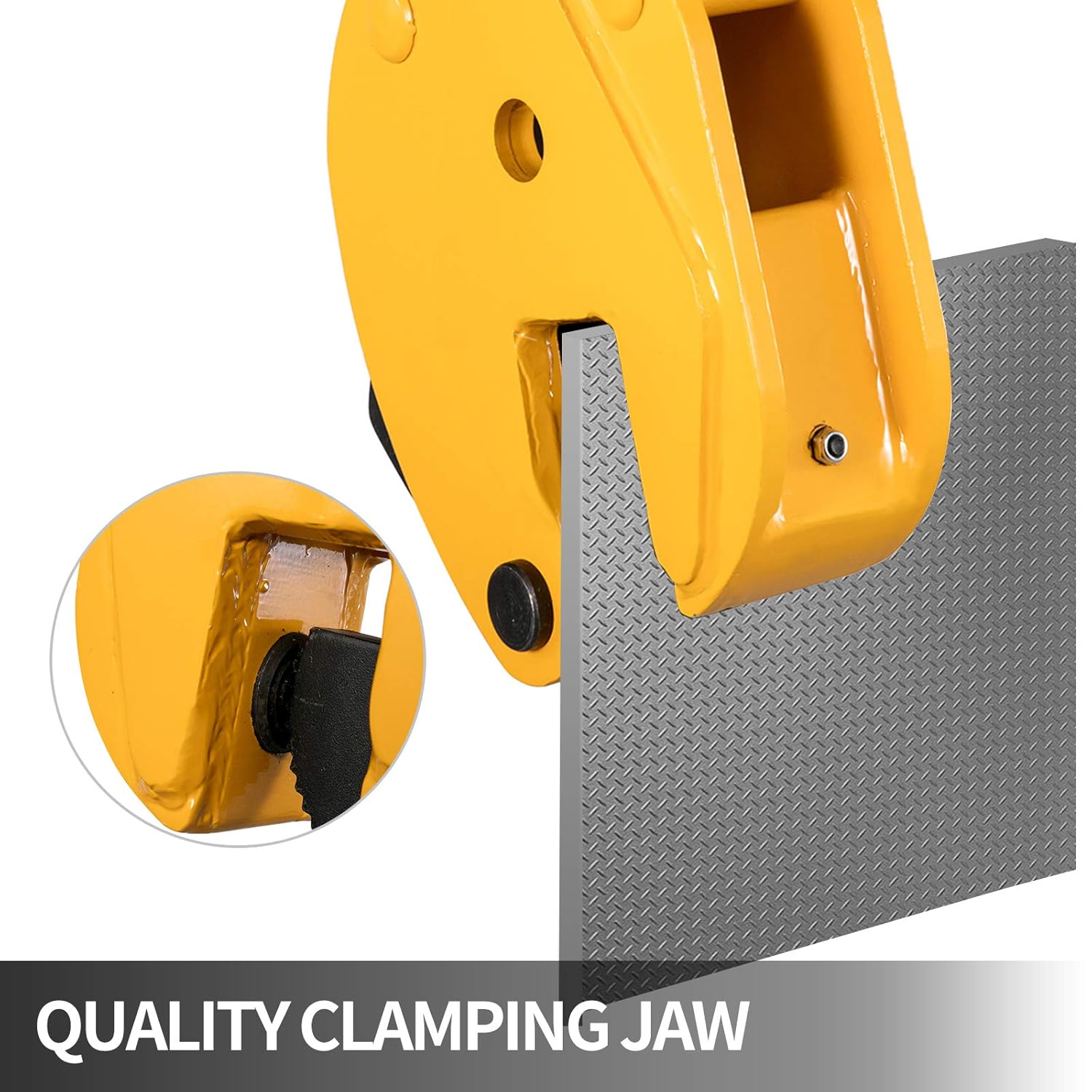 VEVOR Lifting Clamp 6600Lbs/3T, Working Load Vertical Plate Clamp 0-1inch/25mm Jaw Opening, Industrial Steel Plate Clamp, Sheet Metal Lifting Clamp, Plate Lifting Clamp, Handling Lifting Equipment: Industrial & Scientific