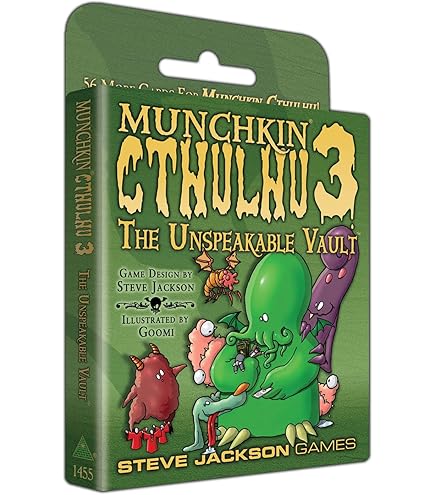 Amazon.com: Munchkin Cthulhu : Jackson, Steve: Toys & Games