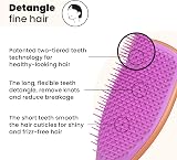 Tangle Teezer Fine & Fragile Ultimate Detangler Hairbrush Apricot Lilac view 2