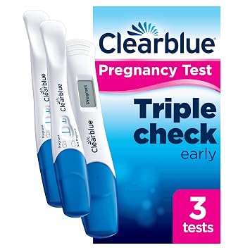 Clearblue Schwangerschaftstest 3 Fach Prufung 3 Tests Amazon De