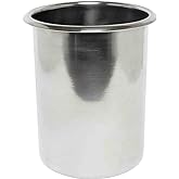 Thunder Group SLBM002 Bain Marie Pot 2 Quart Polished Exterior and Satin Interior