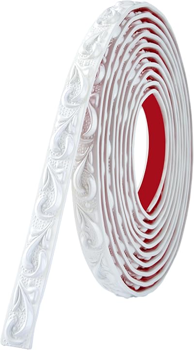 Zayejod Self Adhesive Peel and Stick Wall Border 3D Wallpaper Trim