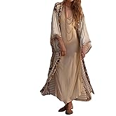 Bsubseach Women's Kimono Swimsuit Cover Up Summer Beach Coverups 2025 Bathing Suit Casual Loose Cardigans for Swimwear