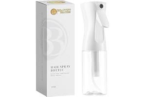 BeautifyBeauties Hair Spray Bottle – Ultra Fine Continuous Water Mister for Hairstyling, Cleaning, Plants, Misting & Skin Car