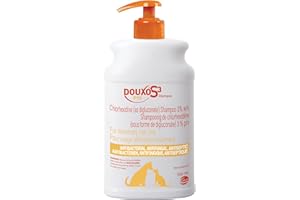 Douxo S3 Pyo Shampoo, Contains 3% Chlorhexidine, for Dogs and Cats, 16.9 fl. oz. (500mL)