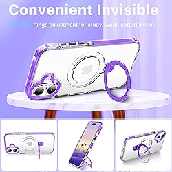 UMIONE for iPhone 16 Plus Clear Magnetic case with