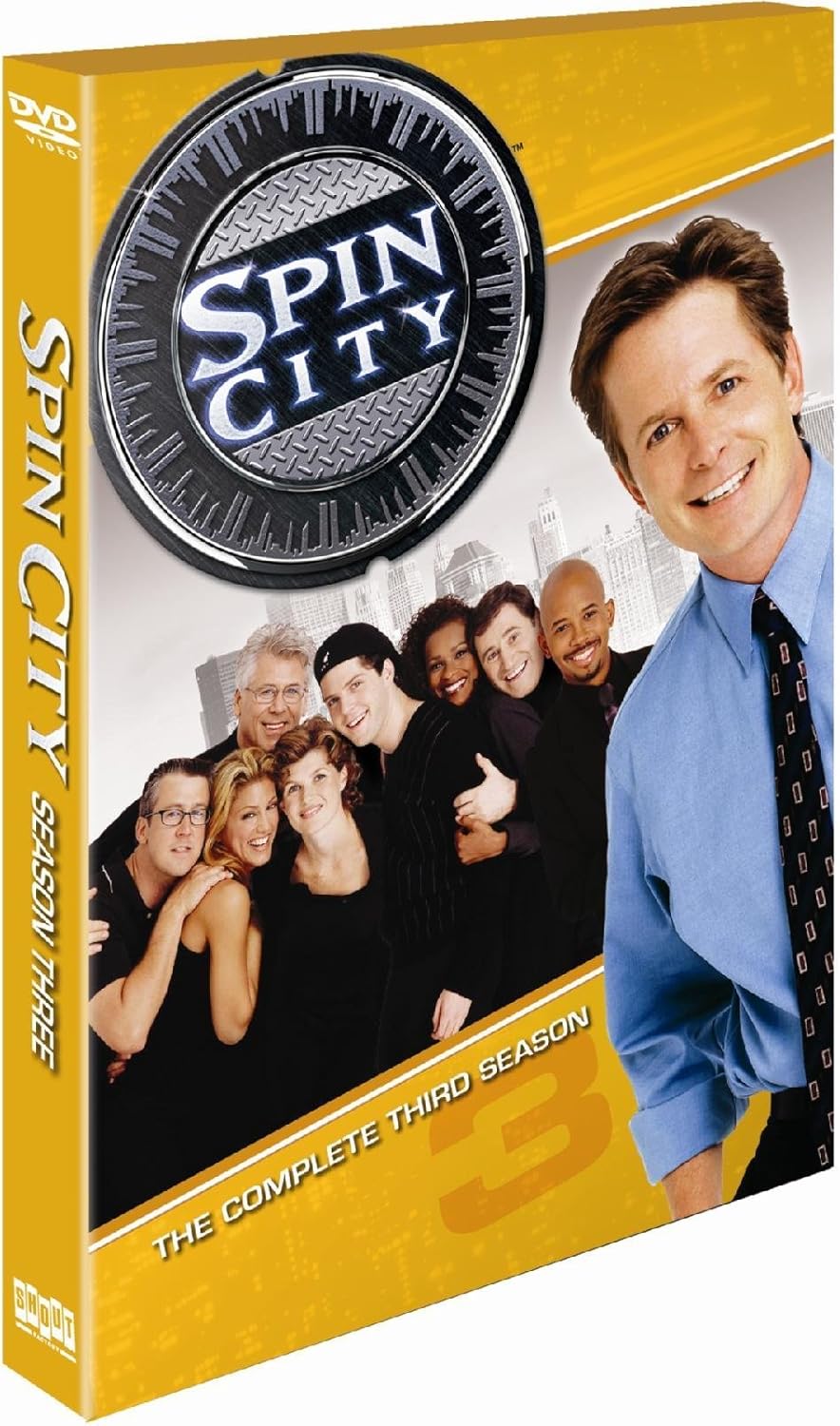 Spin City Complete Third Season 4pc / Full DVD Region 1 NTSC US Import