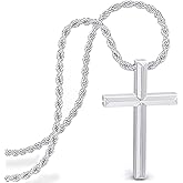 SERASAR Premium Necklace Men [Divine] | Stainless 316L Surgical Steel | Waterproof | Solid Chain | Secure Clasp | Three Colors | Jewelry Box Included