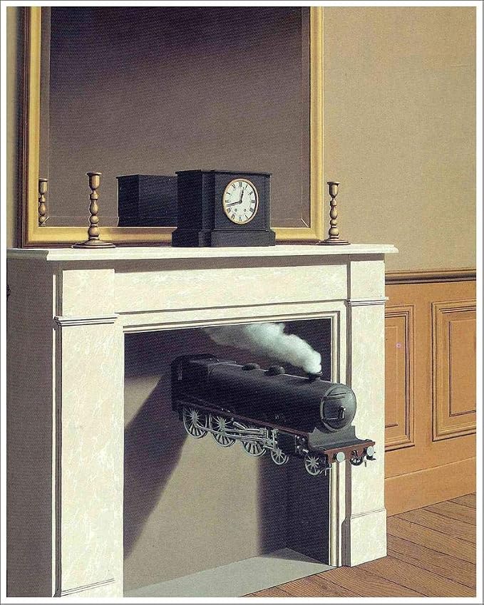 Funky NE Ltd Rene Magritte Time Transfixed Famous