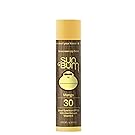 Sun Bum Mango Sunscreen Lip Balm, SPF 30, 0.15 oz Stick, 1 Count, Broad Spectrum UVA/UVB Protection, Hypoallergenic, Paraben Free, Gluten Free, Vegan