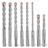 COMOWARE SDS Plus Rotary Hammer Drill Bit Set