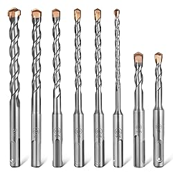 COMOWARE SDS Plus Rotary Hammer Drill Bit Set