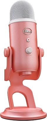 Logitech G Blue Yeti USB Microphone Pink - Condenser Microphone for PC/Mac view 1