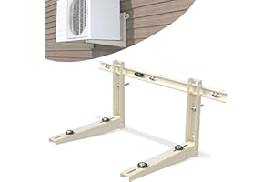 TAKTOPEAK Mini Split Brackets, Crossbar Wall Mount for Mini Split from 7000 BTU to 12000 BTU