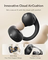 Baseus Bowie MC1 Open Ear Clip-On Earbuds, Adaptive