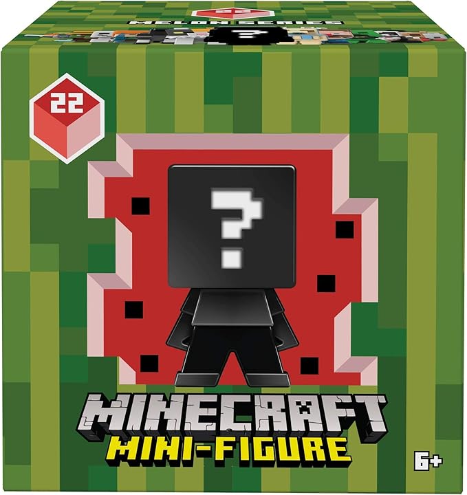 Amazon マインクラフト Minecraft ミニフィギュア スイカ シリーズ ブラインドパック 6歳 987k Fxt80 フィギュア ドール 通販