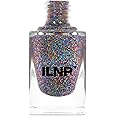 ILNP Confetti - Multi-Colored Metallic Flake Topper Nail Polish, Chip Resistant, 7-Free, Non-Toxic, Vegan, Cruelty Free, 12ml