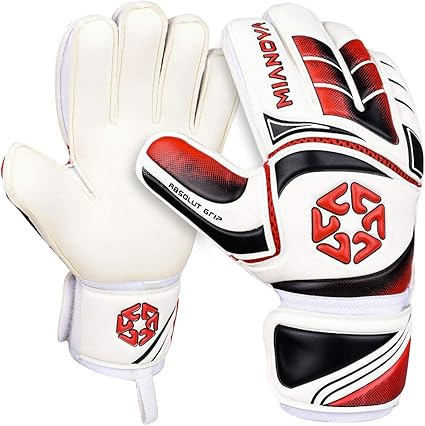 cheap goalkeeper gloves with finger protection