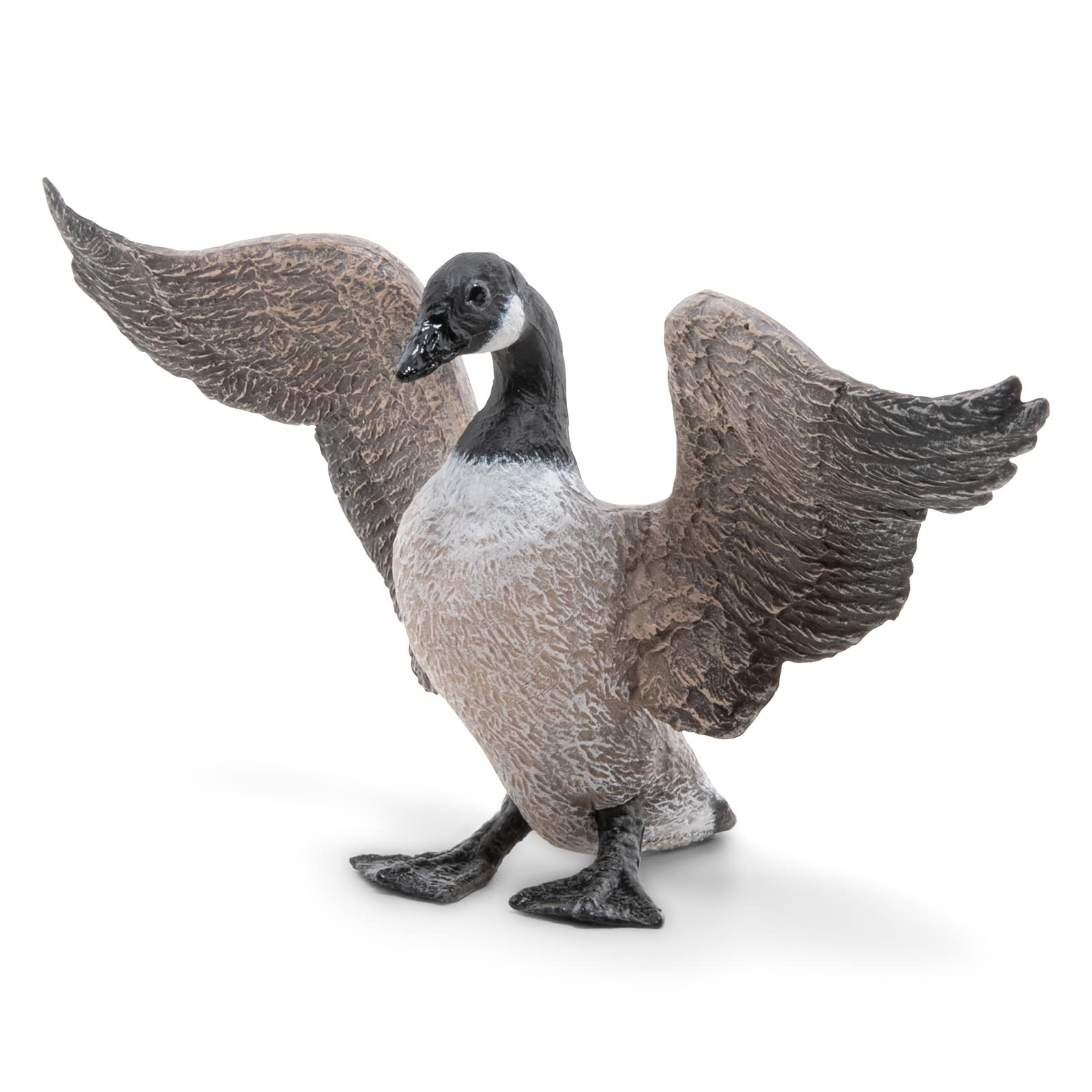Papo - Canada Goose - Realistic Figurine - for Ages 3+ - Wild Animal Kingdom Collection - Hand Painted - Highly Detailed - Durable and Educational - Gift Idea - Collectable - canada goose figurine