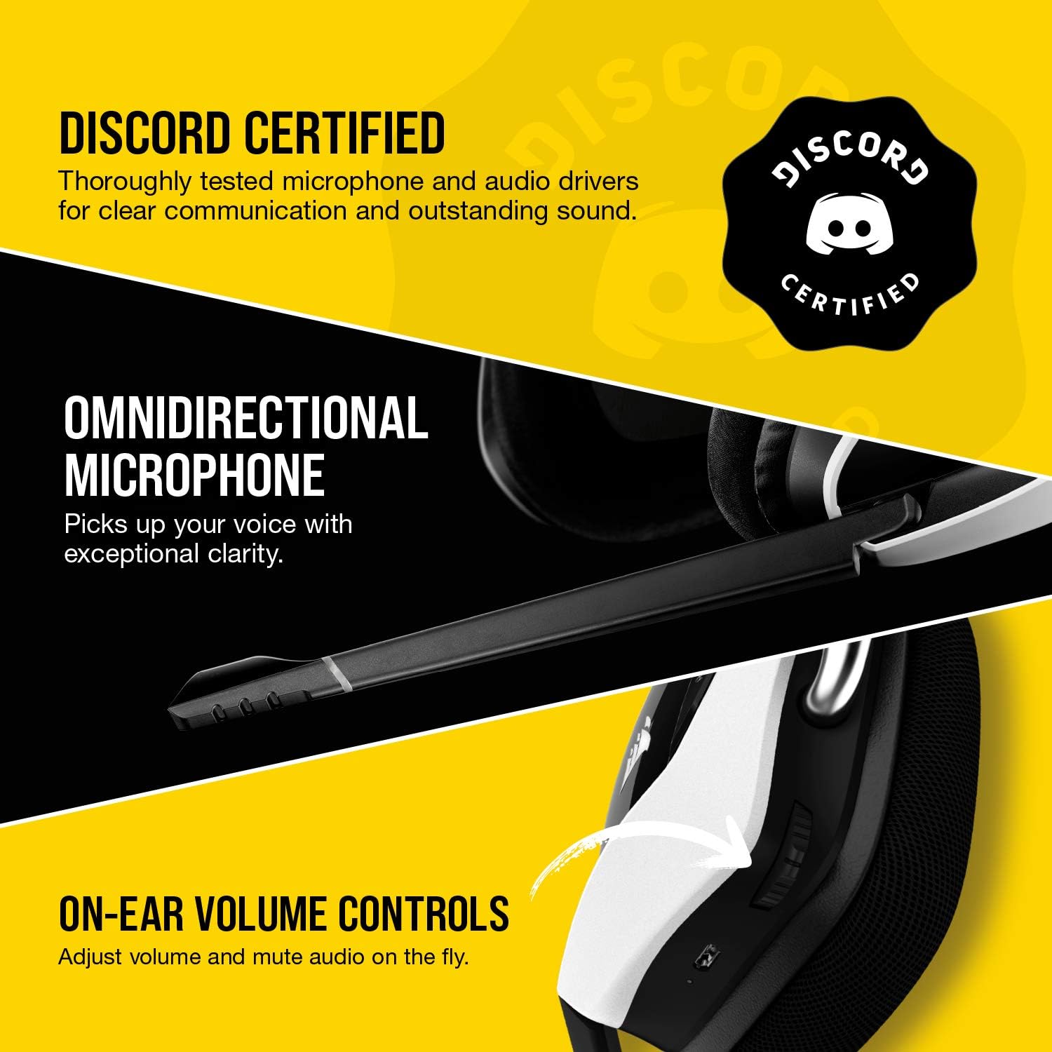 Corsair Gaming VOID RGB Elite Wireless Premium Gaming Headset with 7.1 Surround Sound, White: Computers & Accessories