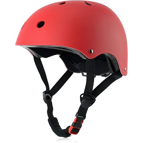 Kids Bike Helmet, Adjustable and Multi-Sport, from Toddler to Youth, 3 Sizes