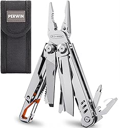 PERWIN Multitool Stainless Steel Multi-Tool Pliers
