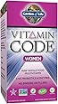 Garden of Life Multivitamin for Women - Vitamin Code Women's Raw Whole Food Vitamin Supplement with Probiotics, Vegetarian, 240 Capsules