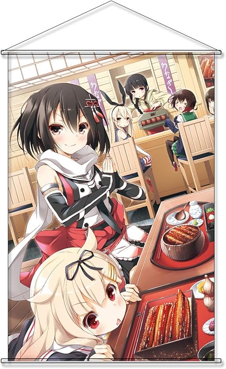 Amazon Co Jp タペストリー 艦隊これくしょん 艦これ 川内 せんだい Sendai ポスター 掛ける絵 巻物 軸物 アニメ 漫画 可愛い アニメ おしゃれ 萌え カスタム可能 90cmx60cm ホビー 通販