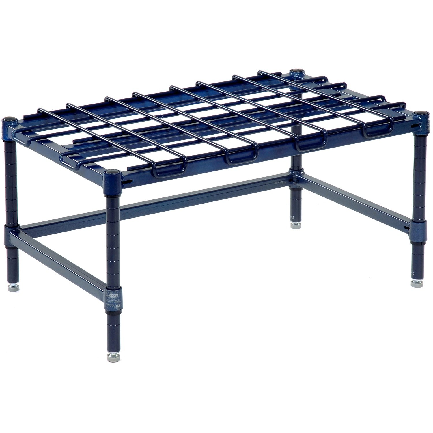 Nexel Heavy Duty Dunnage Rack, Blue Epoxy Finish, 24"W x 48