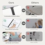 AGM Dry Erase Mini Whiteboard A4 30x21.5 cm Double-Sided with 3 Pens Kit view 5
