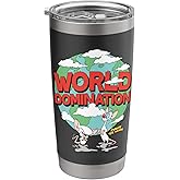 Pinky & the Brain World Domination Stainless Steel Insulated Tumbler