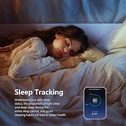 MERNEUO Smart Ring, Health and Fitness Tracker