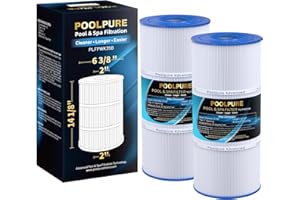 POOLPURE PWK35B SPA Filter Replaces Hot Springs Limelight Series Spa Filters, Watkins 1642301-1, 78161, 78286, Pleatco PWK35B, Filbur FC-3921, SD-01386, 35 sq. ft. 2PACK