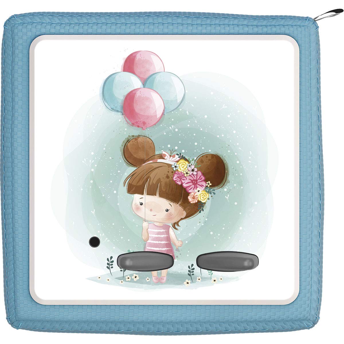 TheSmartGuard Protective Film Suitable for The Toniebox, foil Sticker, Little Girl with Balloons and Flowers — image 1