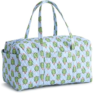 Vera Bradley Women's Large Original Duffel Bag – Slow Dance, 58L