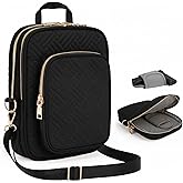 Fonwill Soft Pistol Case,Cncealed Carry Purse for Women,Crossbody Gun Bag,Gun Case with Shoulder Strap for Shooting, Hunting,Target Sports