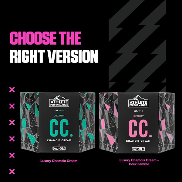 MUC-OFF LUXURY CHAMOIS CREAM CYCLING | ANTI-CHAFING, MOISTURIZING FORMULA | LONG-LASTING COMFORT & PROTECTION | IDEAL FOR CYCLISTS, TRIATHLETES, AND RUNNERS (250 ML (PACK OF 1))