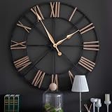 Hicarer High Torque Long Shaft Clock Movement Gold with 12 Inch Spade Hands view 3