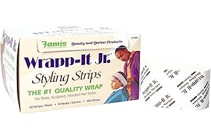 Graham Professional Beauty Wrapp-It Jr Styling Strips, White