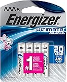 Energizer Ultimate Lithium AAA Batteries, 8 Count