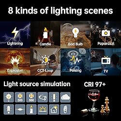 GVM SD80D 80W LED Video Light Kit with