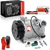 A-Premium Air Conditioner AC Compressor with Clutch | Compatible with Jeep Compass Patriot 2009-2017 &amp; Dodge Caliber 2009-2012