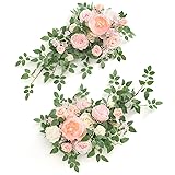 Ling's Moment 2PCS Burgundy Artificial Flower