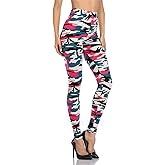 VOGUEMAX Womens Ankle Length Leggings Buttery Soft High Waisted Stretch Basic Solid Full Length Leggings Pants