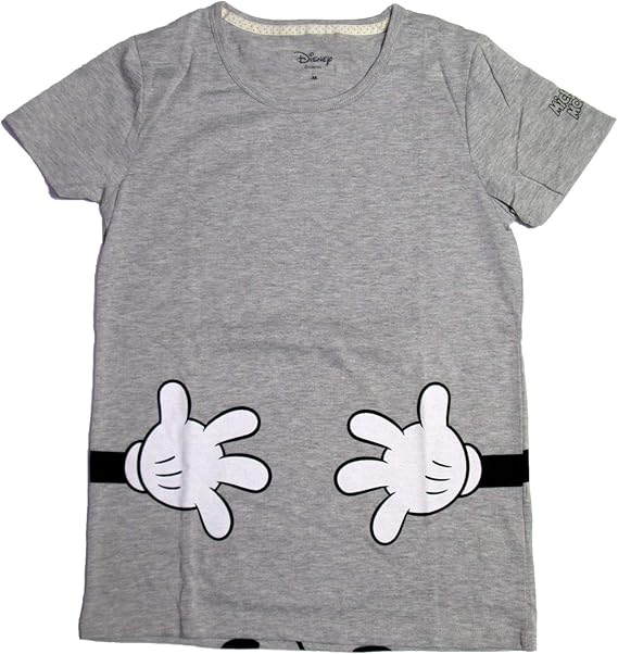 Amazon ディズニー レディース トップス 天竺 抱きつき プリント 半袖 Tシャツ 92 4625 Tシャツ カットソー 通販