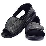 W&LESVAGO Diabetic Sandals for Men Wide Width Open