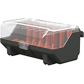 Klein Tools 54874MB MODbox Electrical Tape Holder, Modular Wall and Rolling System Accessory, Holds Up to Eight Rolls, Open-Frame Design for Quick Access, Tool-Free Installation