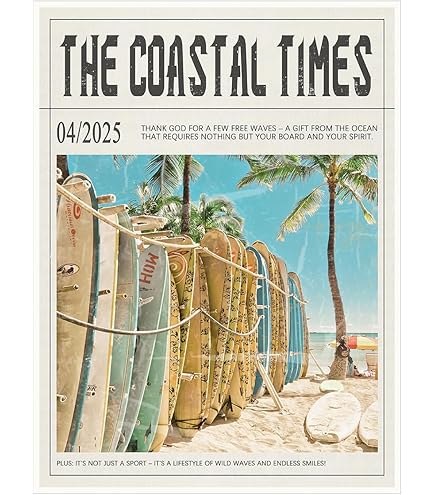 Amazon.com: Jaws - Maui Hawaii - Big Wave Surfing - Vintage